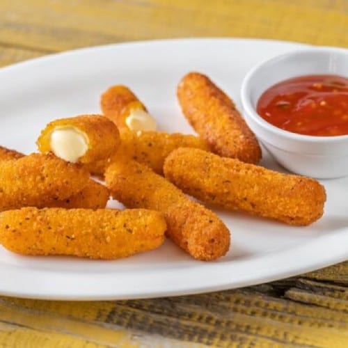 Cheese Mozzarella Sticks.