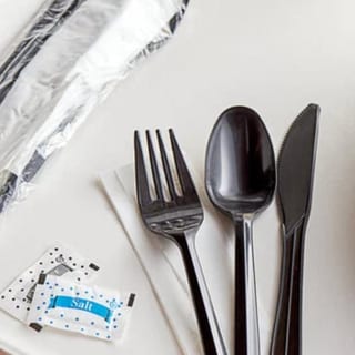 Service Pack (1 serving utensil, plates, napkins & cutlery for 10)