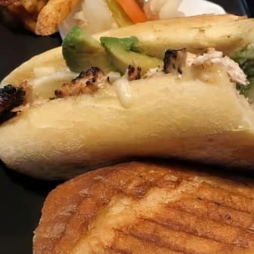 Chicken Avocado Panini.