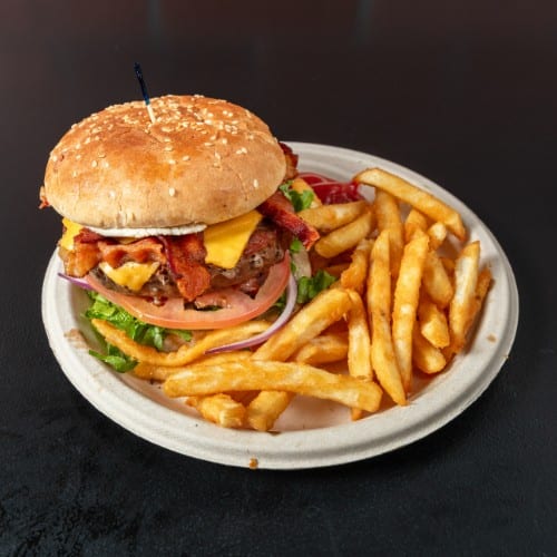 Bacon Cheese Burger.