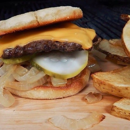 1/4 Pound London Burger.