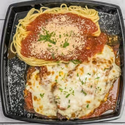 Chicken Parmigiana.