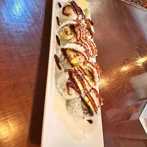 Eel & Avocado Roll.