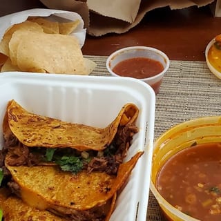 Quesabirria Taco Combination