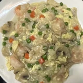 (L) Shrimp with Lobster Sauce