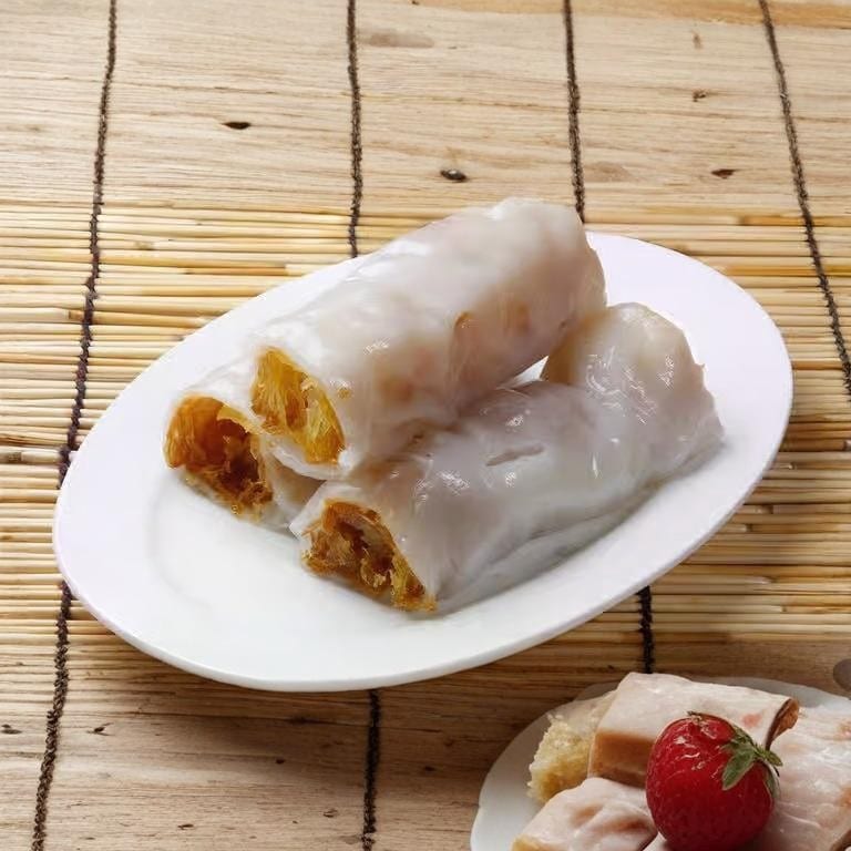 Donut Rice Noodle Rolls / 港式炸兩.