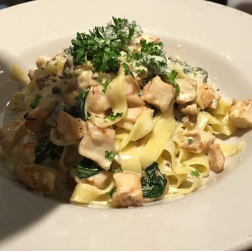 Chicken Florentine Pasta.