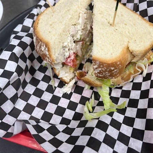 Chicken Salad Sandwich.