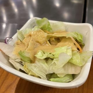 House Salad with Ginger Dressing