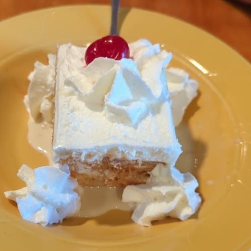 Tres Leches Cake.