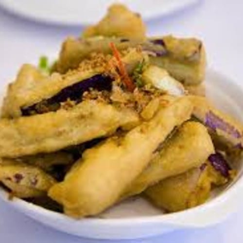 Pepper Salted Eggplant.