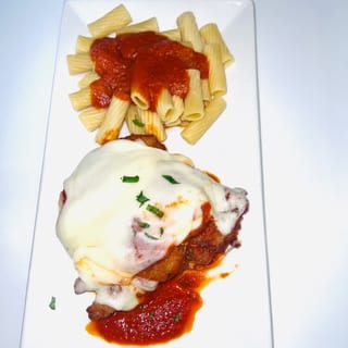 Kid's Chicken Parmigiana with Pasta