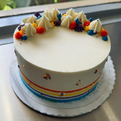 Gluten Free 6" Funfetti Cake - 2 day Preorder.