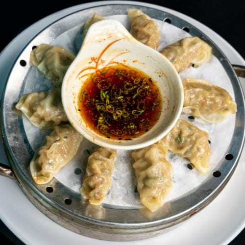 Steamed Dumplings.