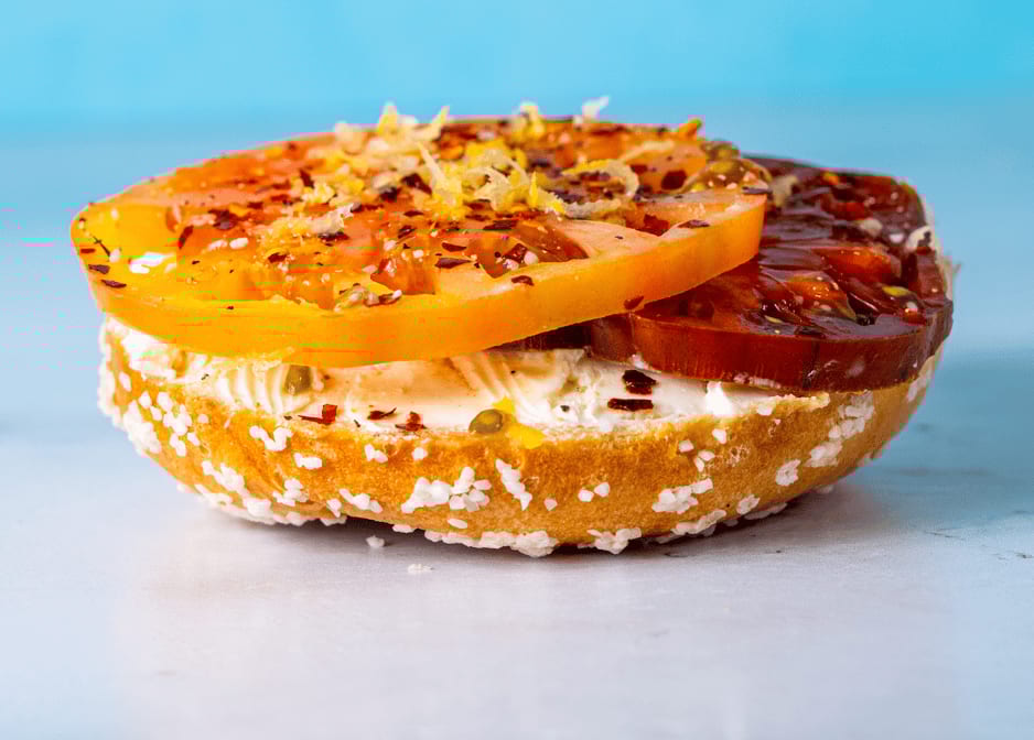 Happy Tomato Open Face.