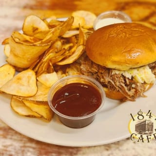 "Hogwaller" Pork BBQ Sandwich