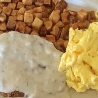 Chicken Fried Steak & Eggs