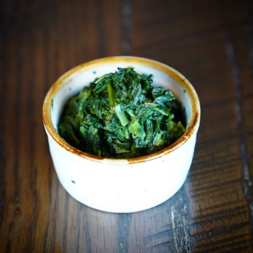House Seasoned Spinach.
