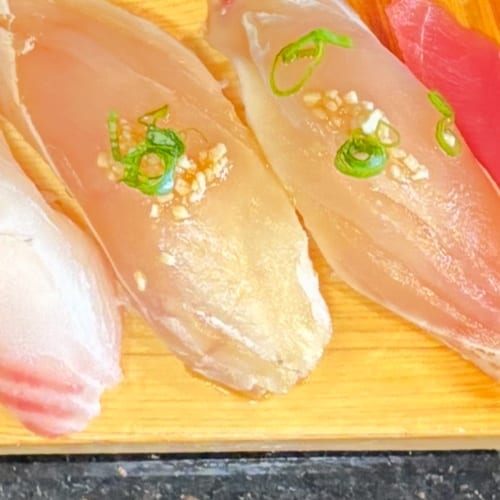 Albacore Nigiri Sushi.