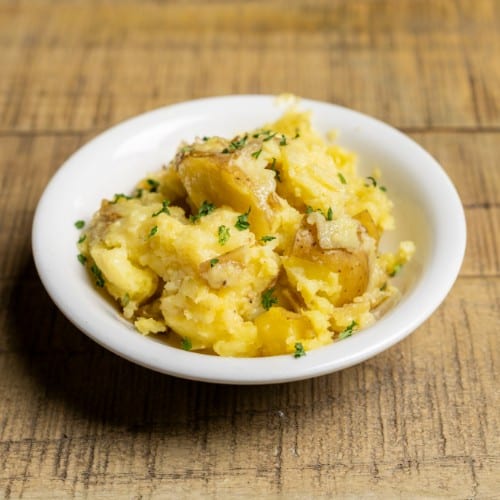 Garlic Mashed Potatoes.