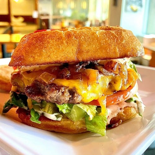 Bacon Cheeseburger.