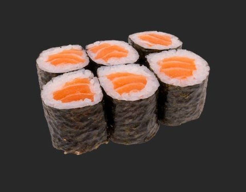 R3 Salmon Maki/ Raw Fish.