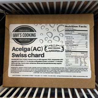 Acelga-AC (4 Pack) Frozen Empanadas
