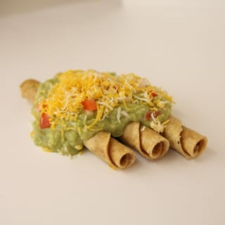 3 Rolled Tacos W/ guacamoles