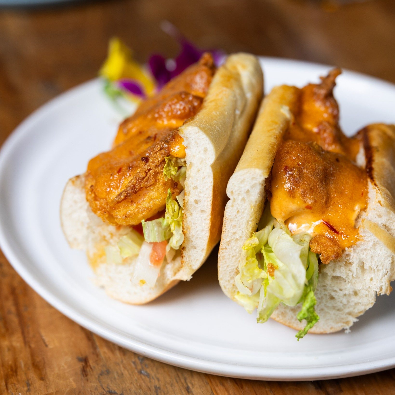 Shrimp Po' Boy.