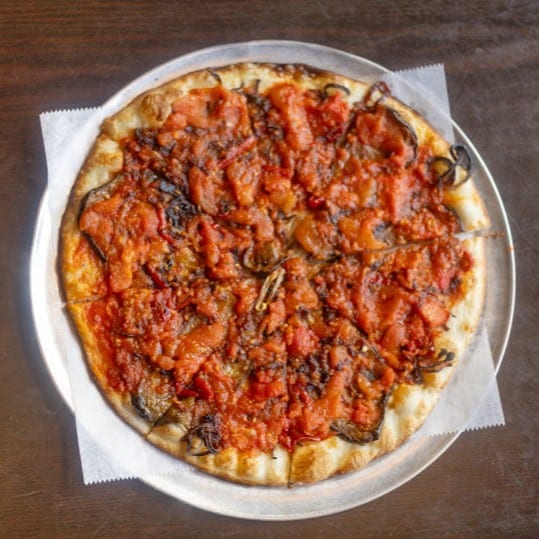 Mamyaldi Vegan Pizza.