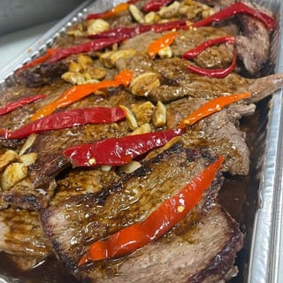 Top Round Steak Tray