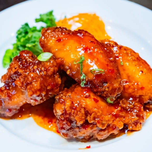 Sweet Chilli Wings.
