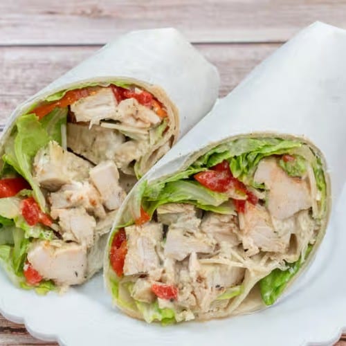 Chicken Caesar Wrap.