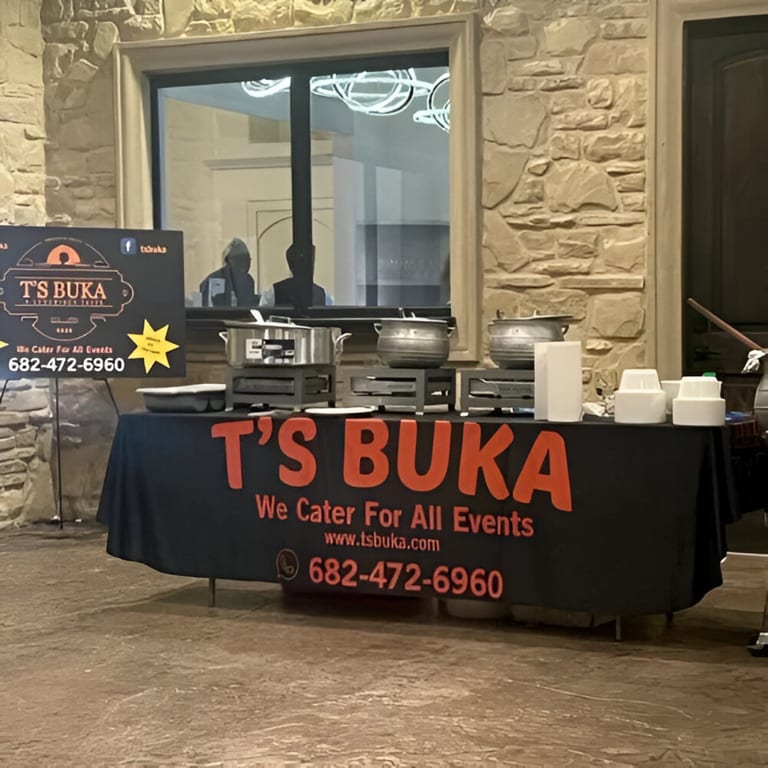Bring T’s Buka to Your Event 🍽️