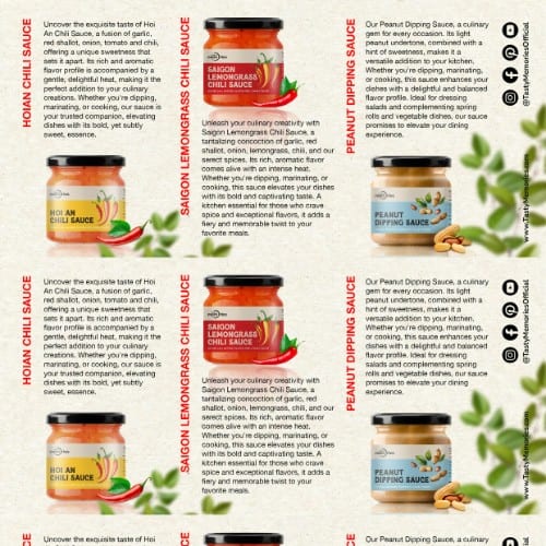 Peanut Dipping Sauce 16oz.