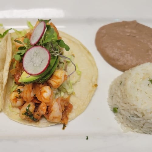 #15 Chipotle Shrimp Tacos.