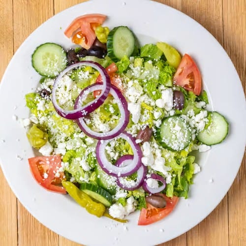 Greek Style Salad.