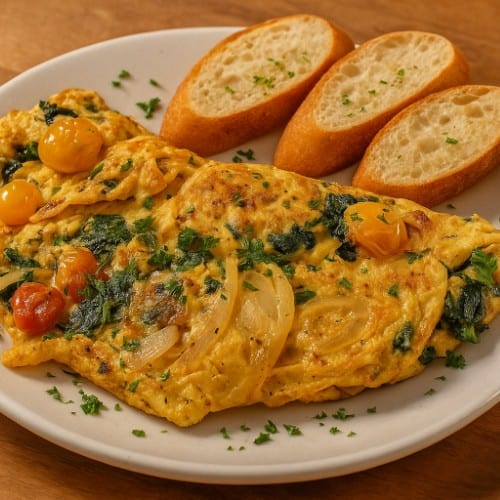 Vegetarian Omelette.