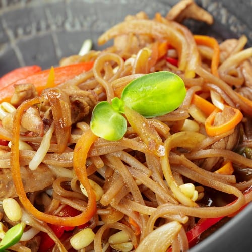 Chicken Hakka Noodles.