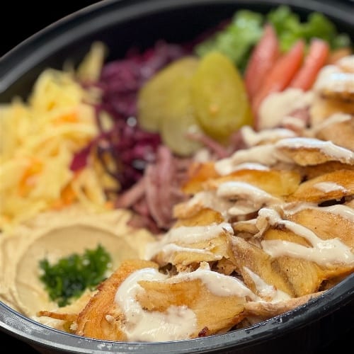Chicken Shawarma Bowl.
