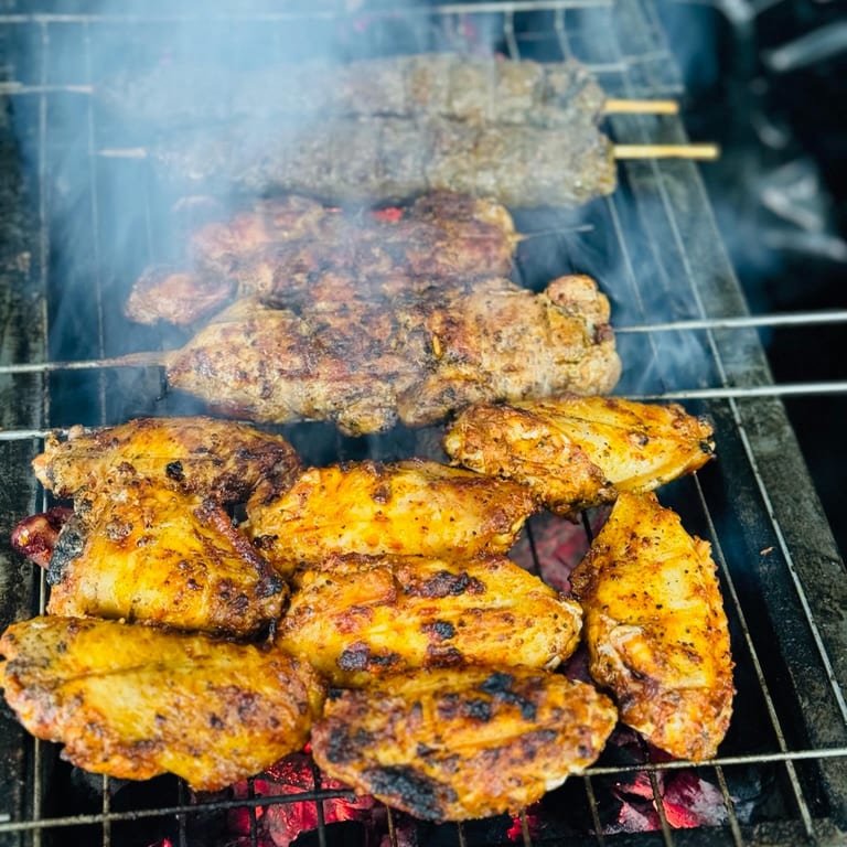 Charcoal-Grilled, Full of Flavor