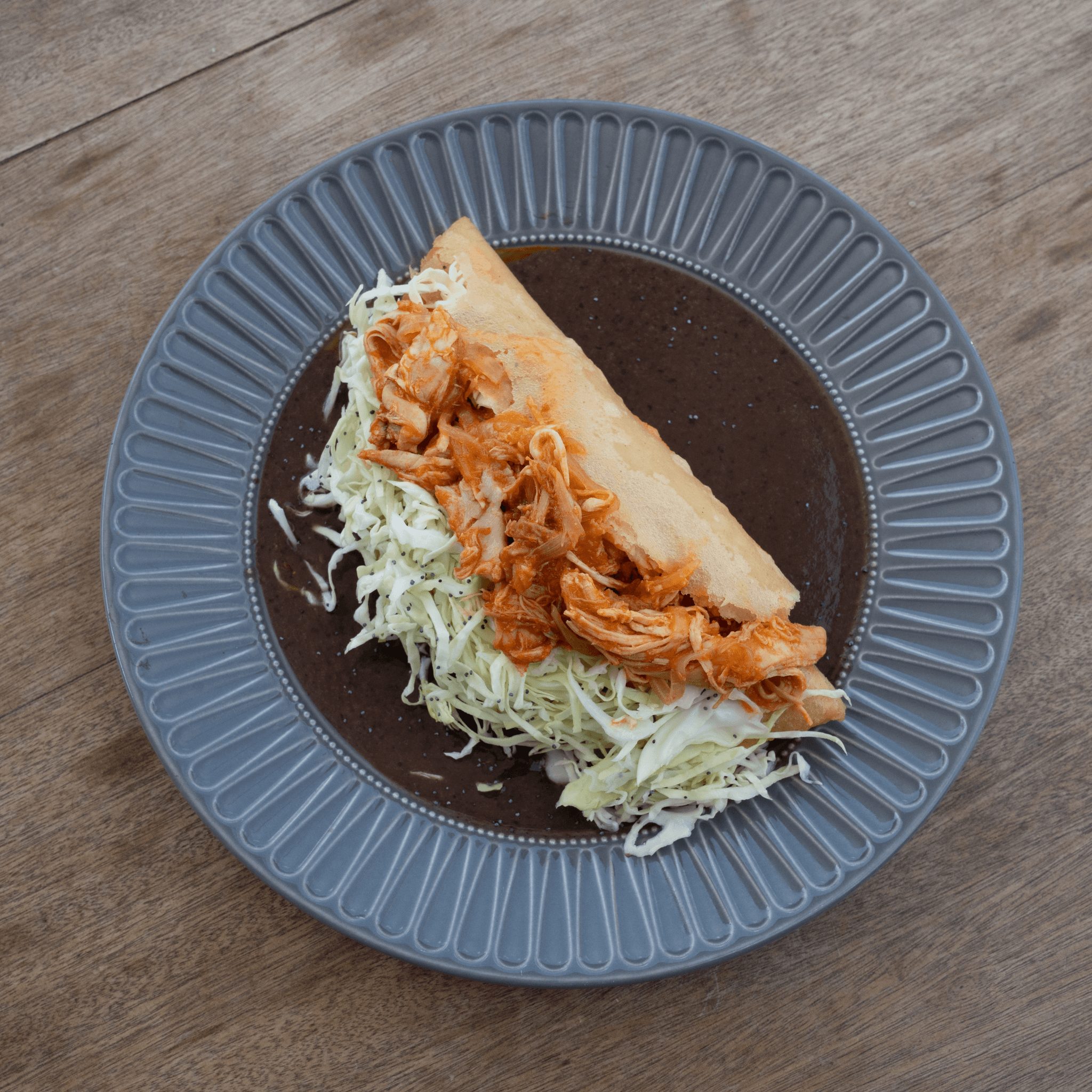Tinga Empanada.