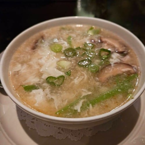 Lump Crabmeat & Vegetable Soup.