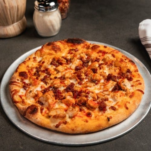 Buffalo Chicken Pizza.