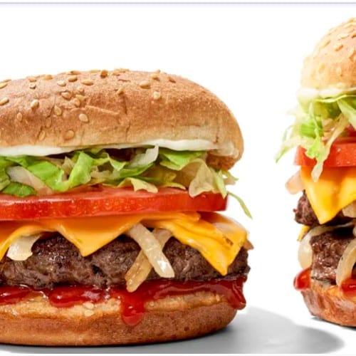 Bacon Cheese Burger.