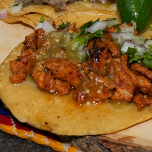 Al Pastor Soft Taco.