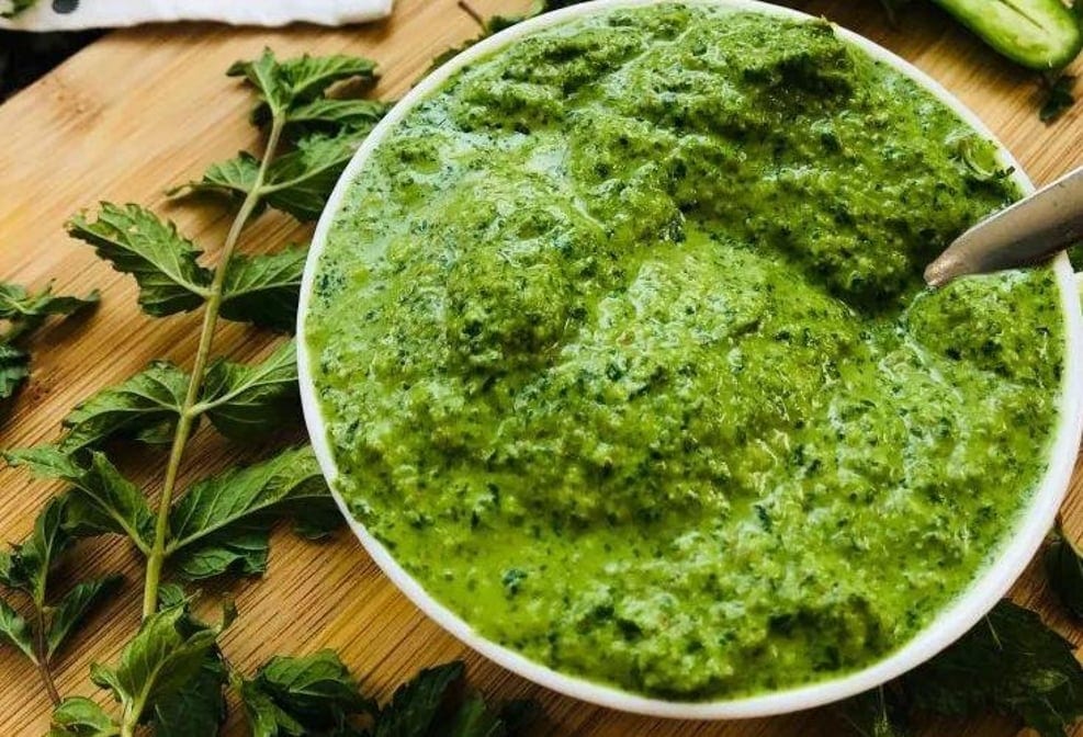 Mint Chutney.