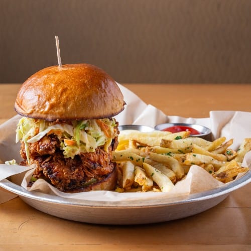 Buttermilk Fried Chicken Sandwich.