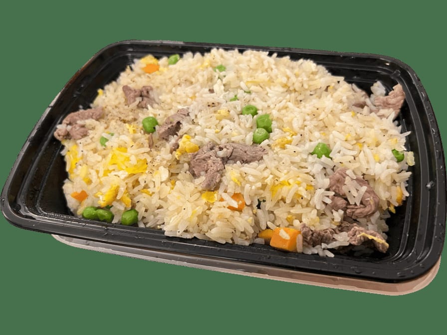 59. Fried Rice with Beef (Com Chien Bo).