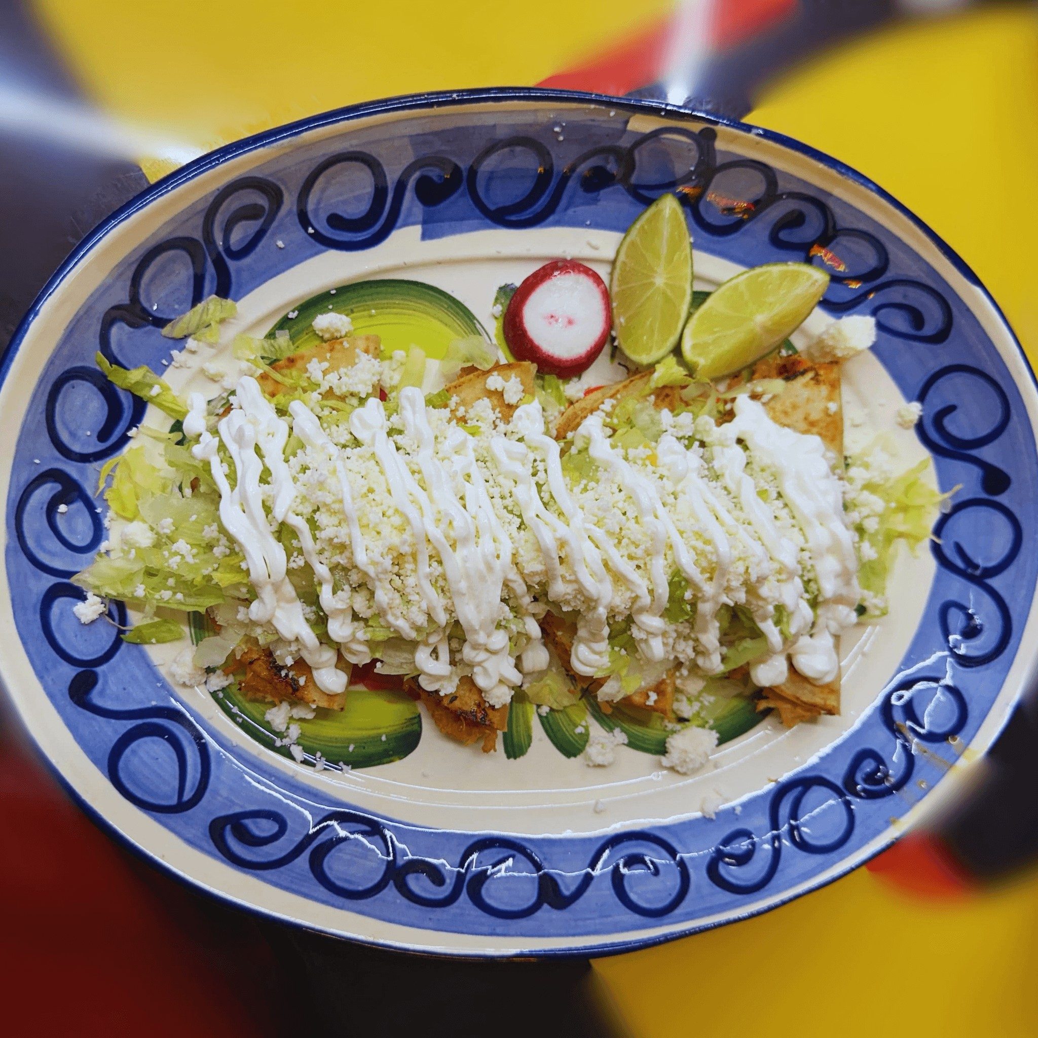 Tacos Dorados.
